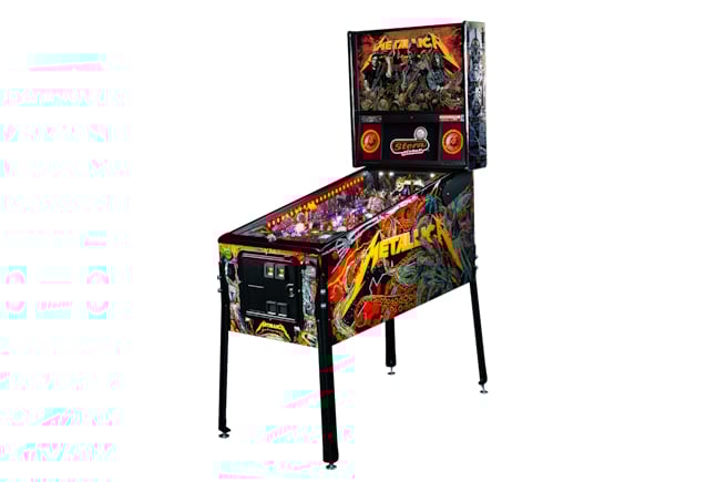 Stern Launches Metallica Remastered Pinball with Innovation in Gameplay