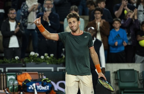 Casper Ruud Advances to Roland Garros Quarterfinals for Rematch with Novak Djokovic