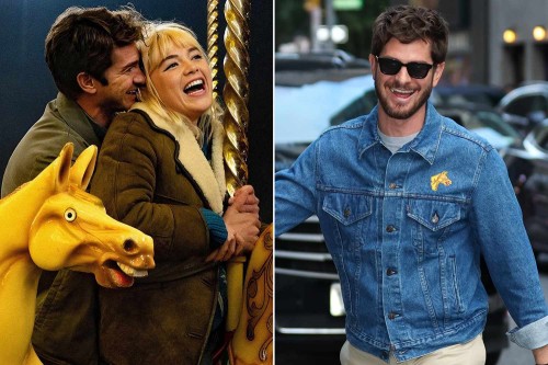 Andrew Garfield Embraces Viral Horse Meme on The Late Show with Stephen Colbert
